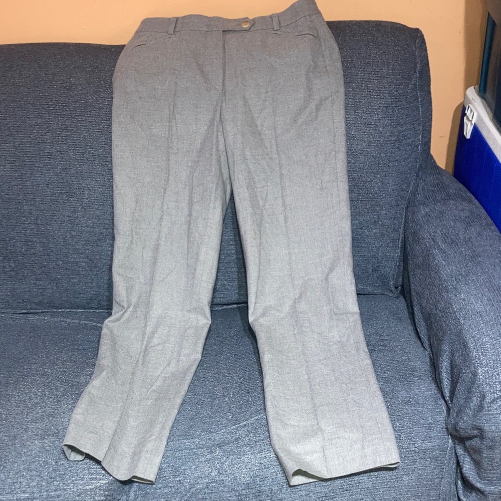 RIANI Men's Elegant Gray Dress Pants